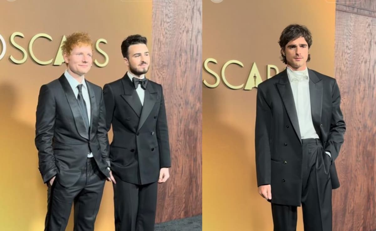 Ed Sheeran and Jacob Elordi at the Governors Award 2025. Photo: The Academy/ Instagram Ed Sheeran and Jacob Elordi at the Governors Award 2025. Photo: The Academy/ Instagram
