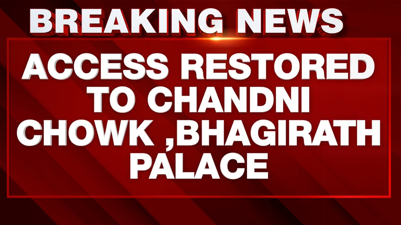 Days After Delhi Blast, Access Restored to Chandni Chowk, Bhagirath Palace Stretch