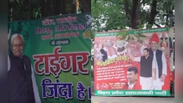'<i>Tiger Zinda Hai</i>' Vs '<i>Alvida Chacha</i>' Poster War In Bihar Ahead Of Results