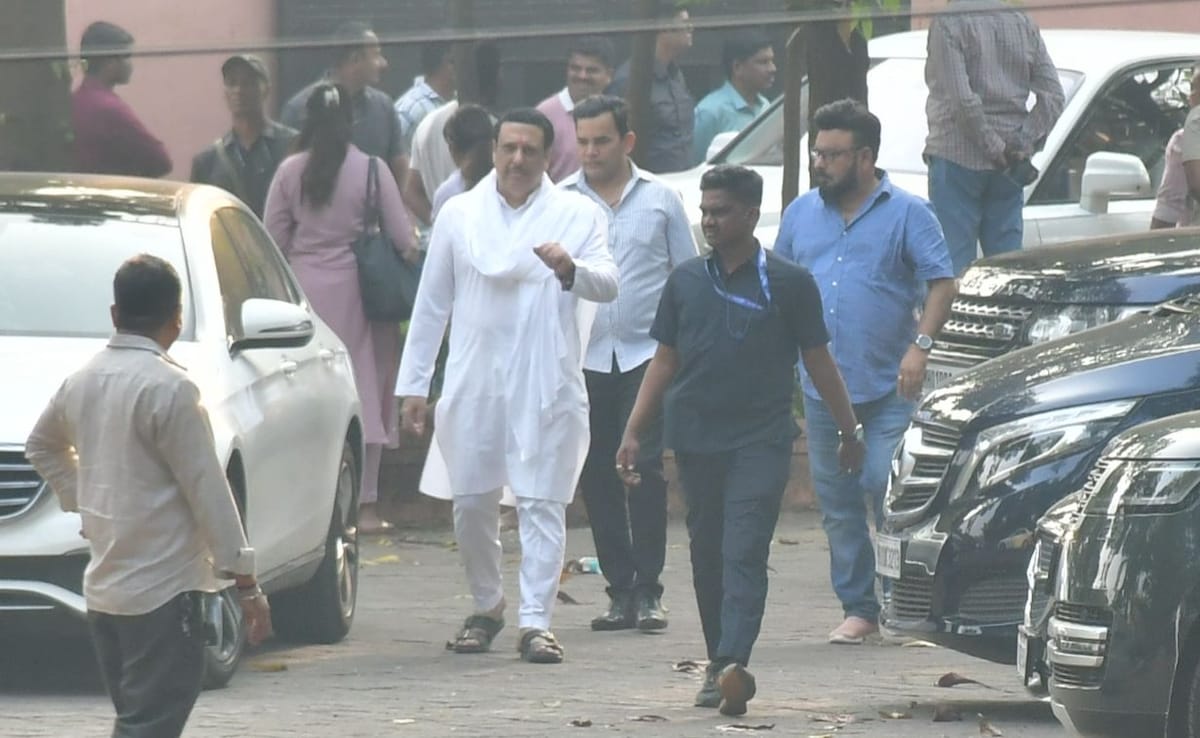Govinda at the crematorium. 