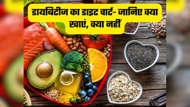 Diabetes Diet Chart: डायबिटीज मे क्या खाएं- क्या नहीं, यहां देखें पूरा डाइट चार्ट
