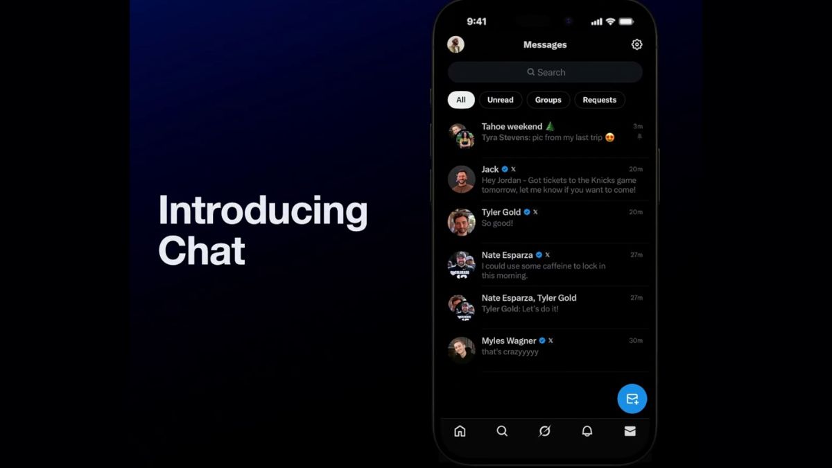 X ने रोलआउट केली नवी Chat सेवा; एन्क्रिप्टेड DMs आणि प्रायव्हसी फीचर्स मिळणार