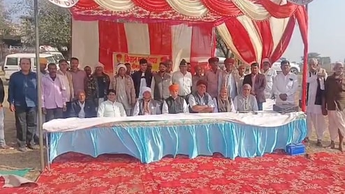 राजस्थान में ग्रीनफील्ड एक्सप्रेस-वे के विरोध में किसान महापंचायत, बोले- जान दे देंगे, पर जमीन नहीं देंगे