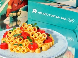 Italian Chef Creates "Olympic Pasta" Shaped Like Five Interlocked Rings