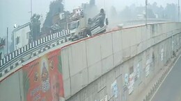 Watch: Bolero Collides With Truck, Flips And Lands Upright, All In 6 Seconds