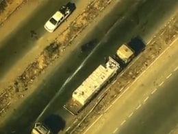 Video: US Drone Footage Shows Hamas Allegedly Looting Aid Truck In Gaza