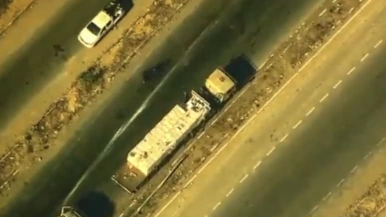 Video: US Drone Footage Shows Hamas Allegedly Looting Aid Truck In Gaza