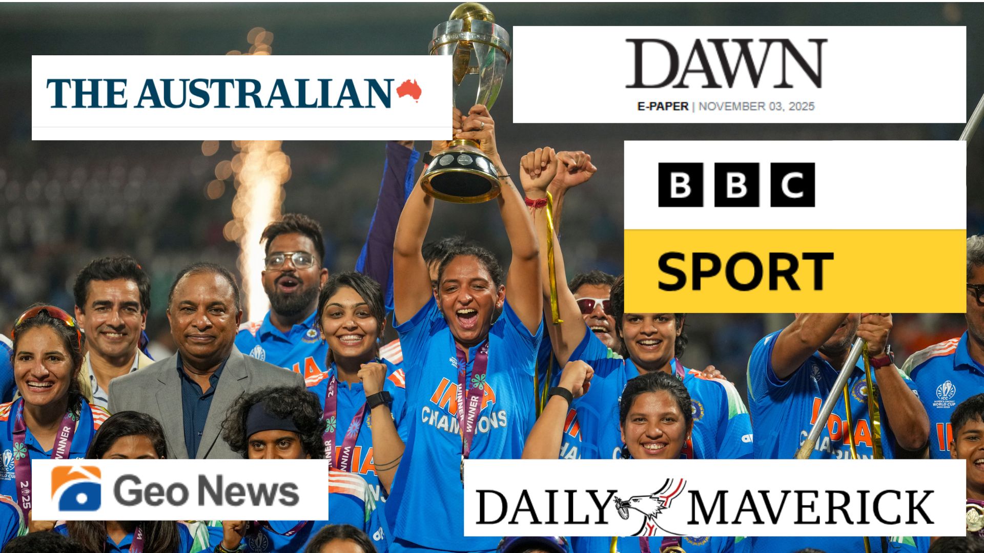 World Cup फाइनल में भारत की ऐतिहासिक जीत पर पाकिस्तान से ऑस्ट्रेलिया तक की मीडिया ने क्या छापा?