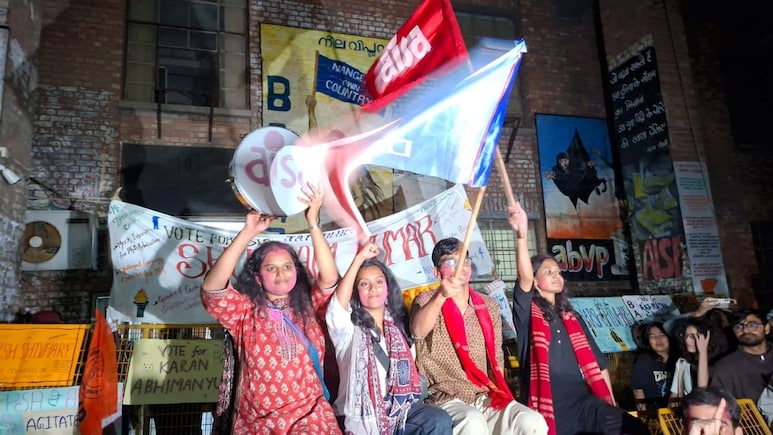 Left Unity Sweeps JNU Students' Union Elections 2025, Wins All Four Central Posts