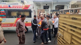 अजमेर पहुंचा स्&zwj;पीकर वासुदेव देवनानी की पत्नी का पार्थिव शरीर, आज होगा अंत&zwj;िम संस्&zwj;कार