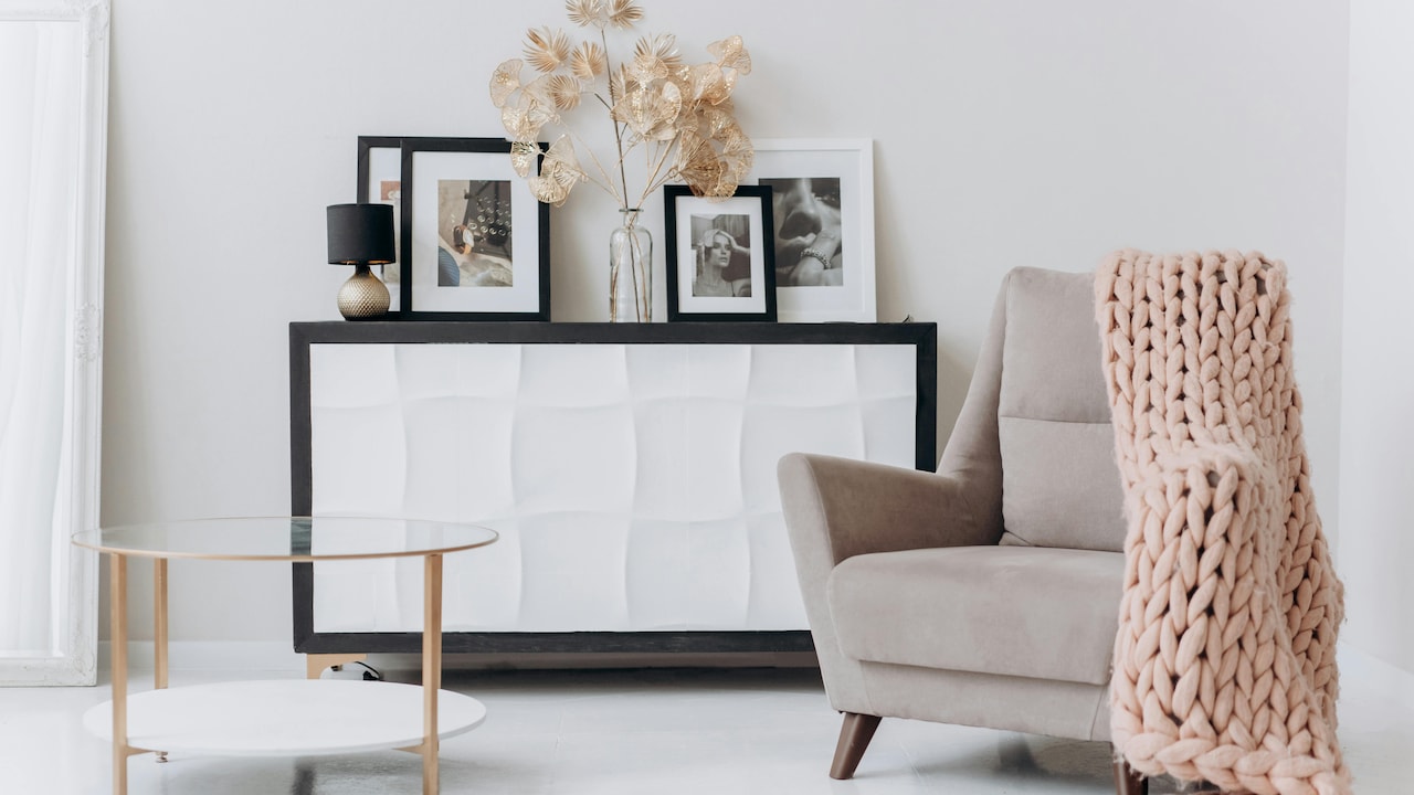 Glass-topped coffee tables