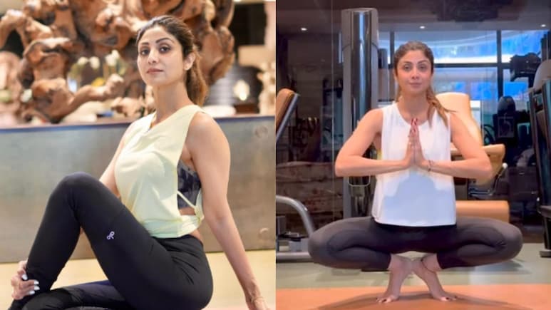 Shilpa Shetty Aces A Yoga Pose That Helps Release Tension And Strengthen Legs