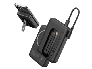 Portronics ने भारत में लॉन्च किया मोबाइल के पीछे चिपकने वाला वायरलेस 10000mAh पावरबैंक, जानें कीमत