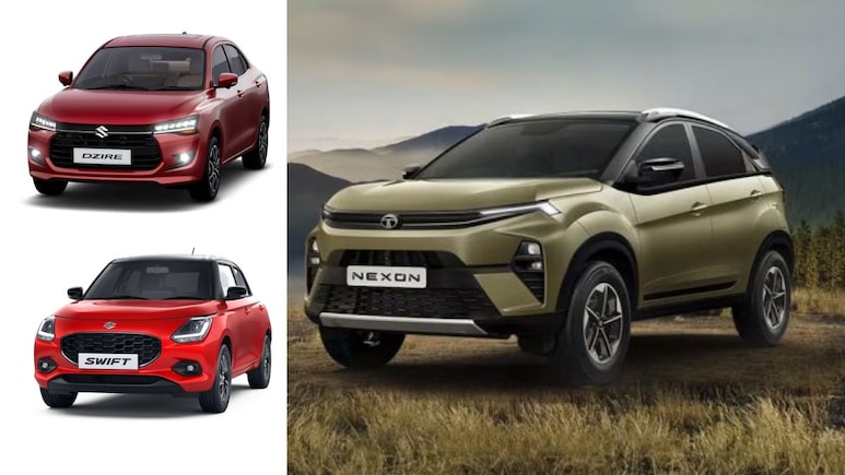 Top 10 Selling Cars In India For Oct'25: Tata Nexon To Maruti Suzuki Swift