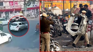 NDTV Accesses CCTV Footage Of Hyundai i20 In Connaught Place On Day Of Delhi Blast