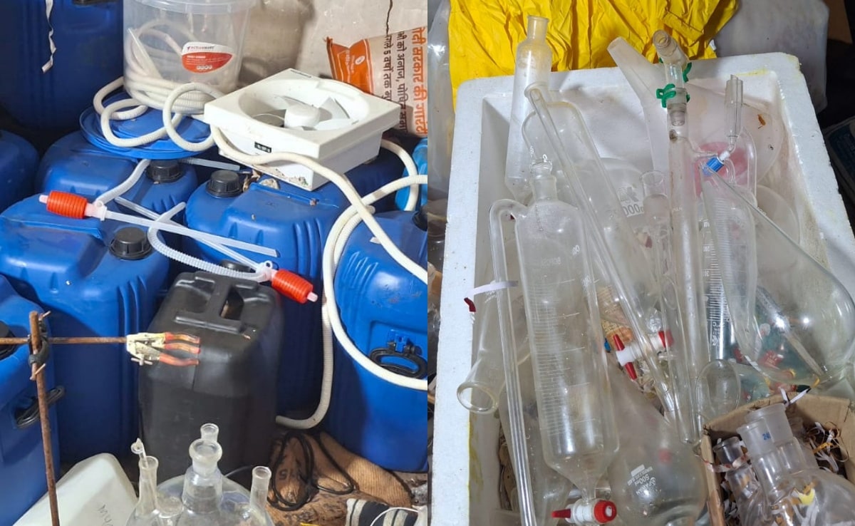 एनसीबी और राजस्‍थान पुलिस की बड़ी कार्रवाई, मेफेड्रोन बनाने वाली लैब का भंडाफोड़, 5 गिरफ्तार