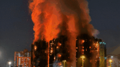 हांगकांग हादसा: ऊंची इमारतों में लगे बांस के मचानों से फैली आग, 2000 फ्लैट में फंसे थे हजारों लोग, सबको भागने का मौका न मिला