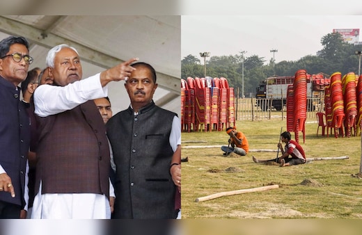 Bihar Live Updates: बीजेपी और जदयू विधायक दल की आज बैठक, शपथ ग्रहण के लिए गांधी मैदान में जारी है तैयारी
