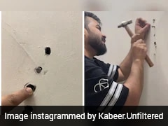 नोएडा के 1.5 करोड़ रुपये के फ्लैट की दीवार में शख्स ने पेसिंल ठोककर बनाया छेद, Video से क्वालिटी पर उठे सवाल