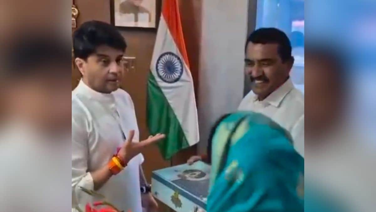 Union Minister Jyotiraditya Scindia