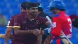Harbhajan Singh Ditches No-Handshake Policy, Shares Friendly Moment With Pakistan Bowler