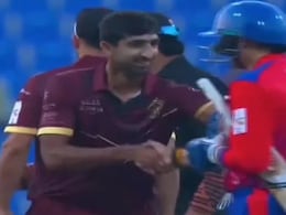 Harbhajan Singh Ditches No-Handshake Policy, Shares Friendly Moment With Pakistan Bowler