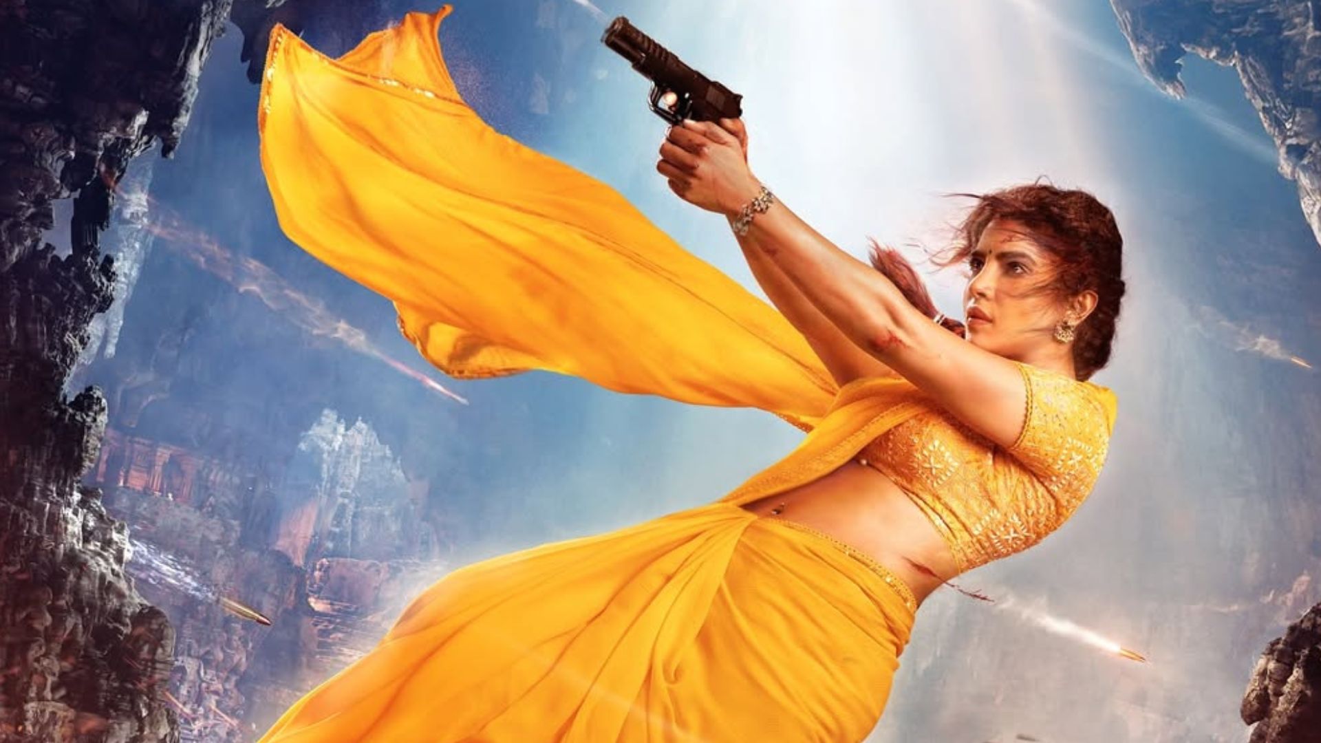"Say Hello To Mandakini": Priyanka Chopra Reveals Her Character Poster From SS Rajamouli's Globetrotter