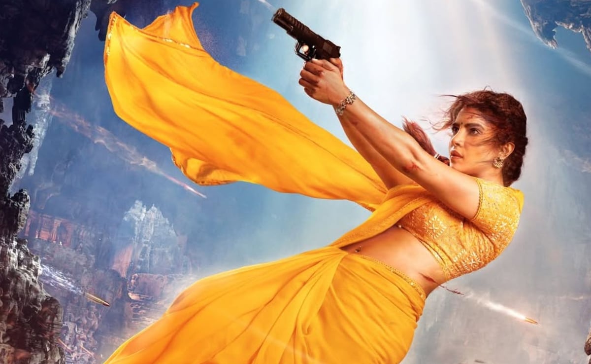 "Say Hello To Mandakini": Priyanka Chopra Reveals Her Character Poster From SS Rajamouli's Globetrotter