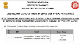Railway Group D Exam 2025 From November 27: Check Paper Pattern, Minimum Qualifying Marks