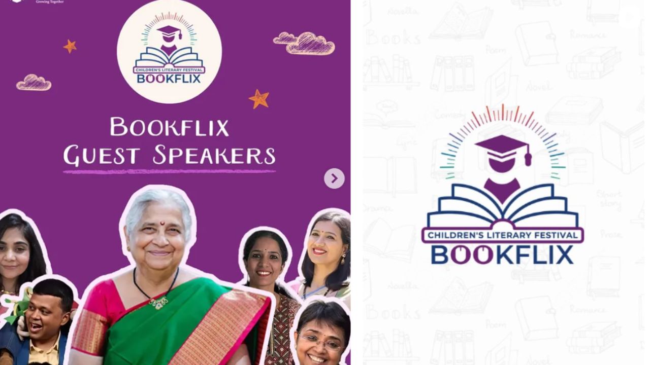 अदाणी इंटरनेशनल स्कूल में 'Bookflix 2025' शुरू, पद्म भूषण सुधा मूर्ति ने बढ़ाया उत्साह
