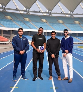 Cuban High Jump Legend Javier Sotomayor Hails JLN Stadiums MONDO Track