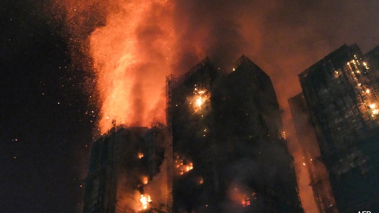 Hong Kong High-Rise Fire Shows How Difficult It Is To Evacuate In Emergency