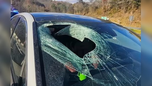 अजीबो-गरीब हादसा, हाईवे पर महिला ड्राइवर के साथ हुई हैरान कर देने वाली घटना