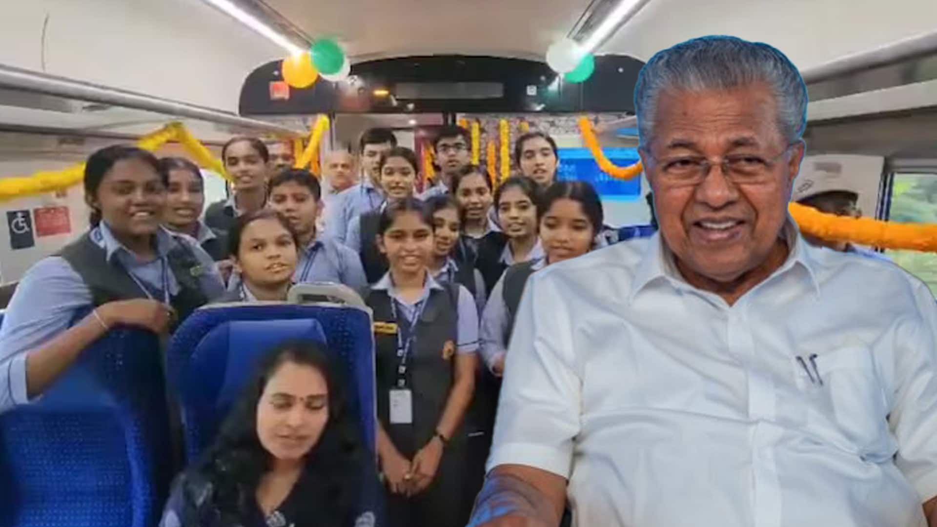 "Dangerous Move": Kerala Chief Minister As Students Sing RSS Song On Vande Bharat Train