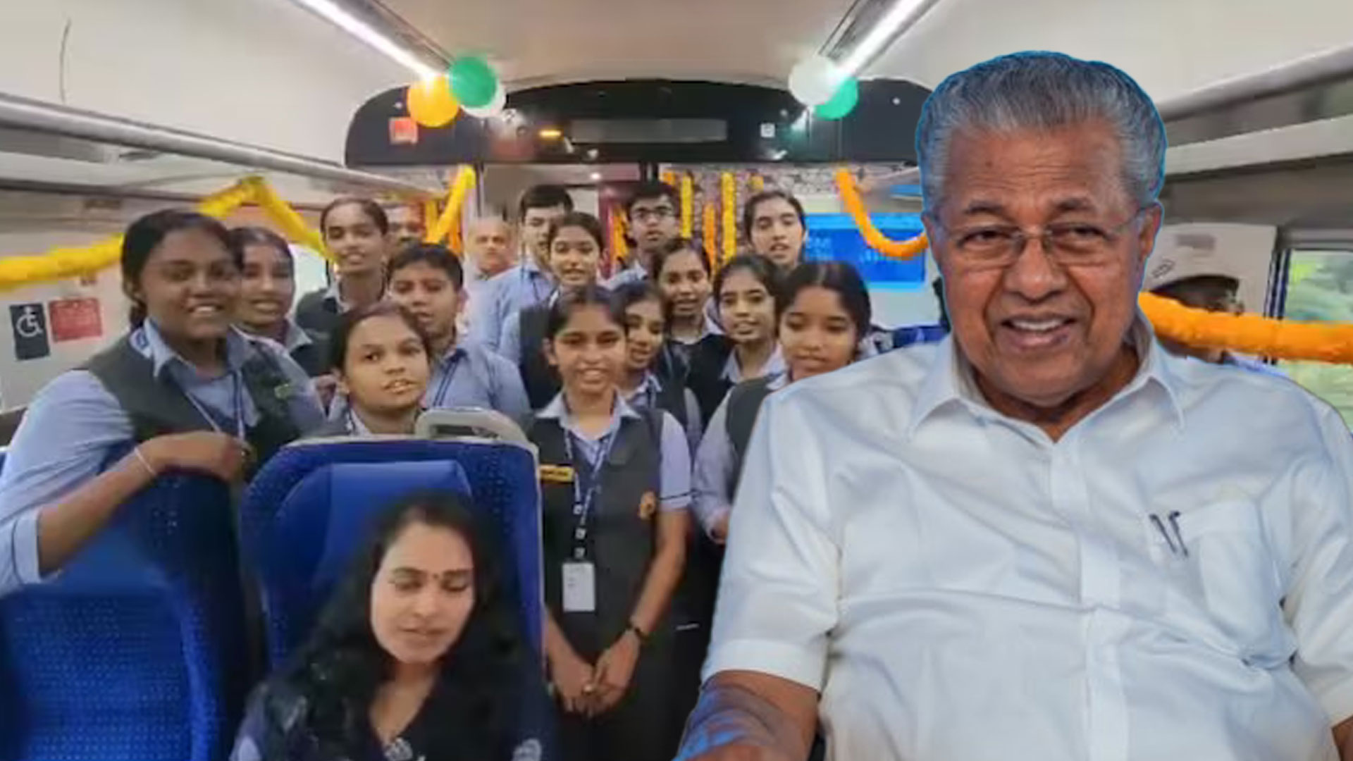"Dangerous Move": Kerala Chief Minister As Students Sing RSS Song On Vande Bharat Train