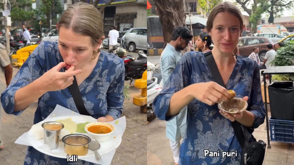 Watch: American Influencer's Street Food Adventure In India Wins Hearts Online