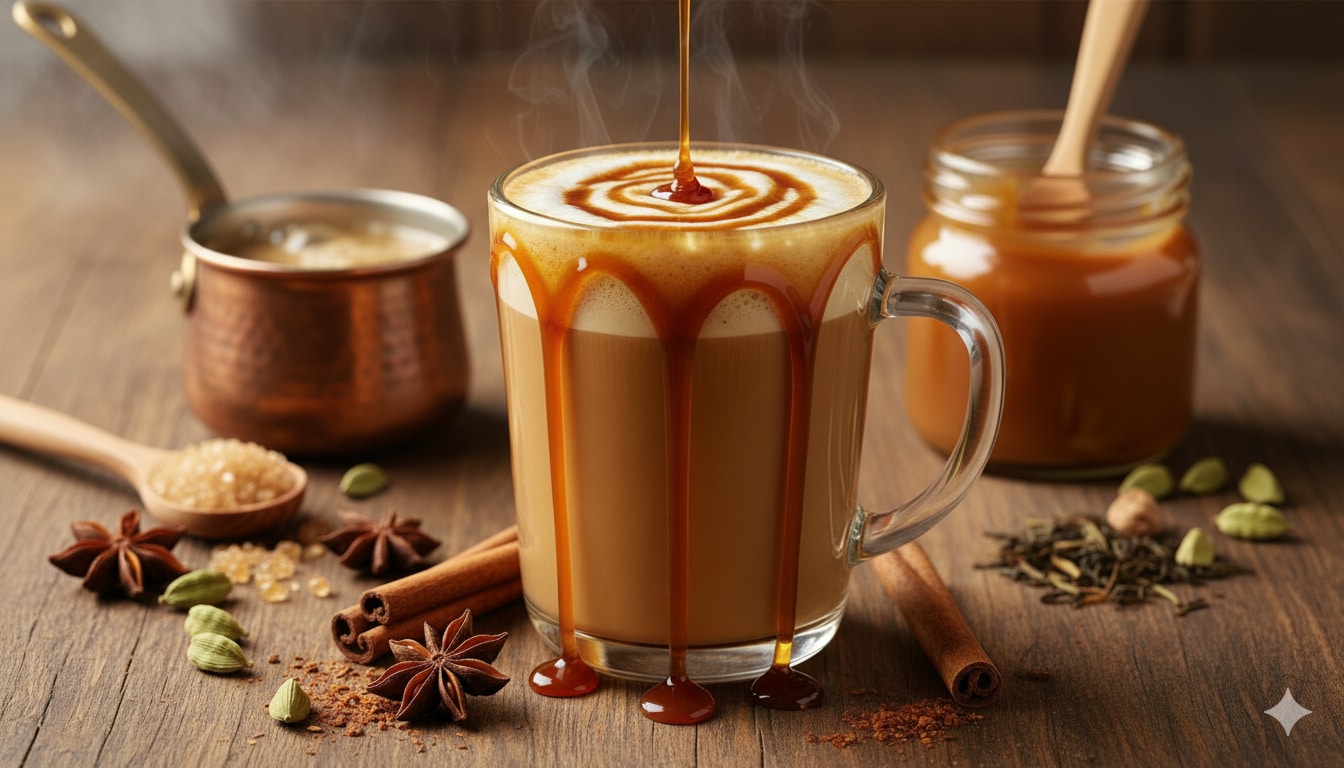 How To Make Viral Caramel Chai At Home: Easy Step-By-Step Guide
