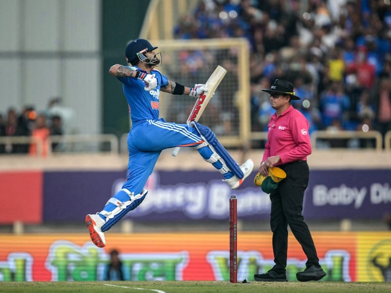 Watch: Virat Kohli's Terrific Celebration After Breaking Sachin Tendulkar's World Record