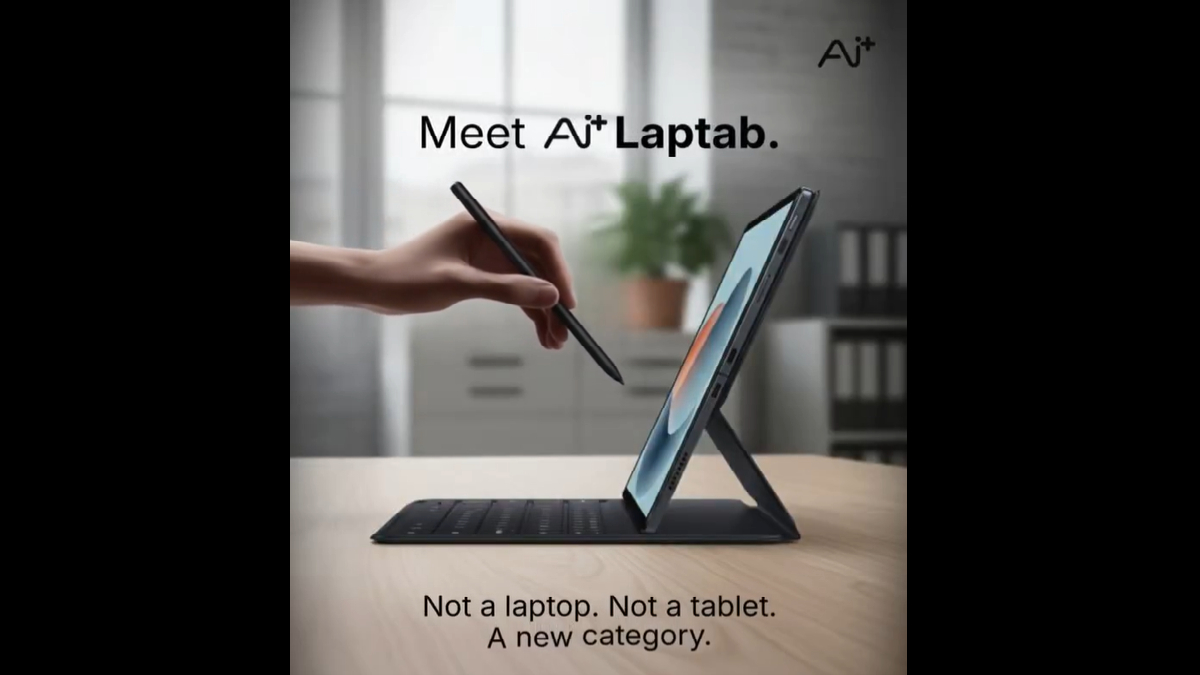 Ai+ Laptab: यह टैबलेट नहीं, लैपटॉप भी है! Ai+ ने पेश किया कमाल का डिवाइस