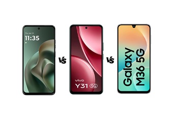 Moto G67 Power 5G vs Vivo Y31 5G vs Samsung Galaxy M36 5G: जानें कौन सा फोन है बेस्ट