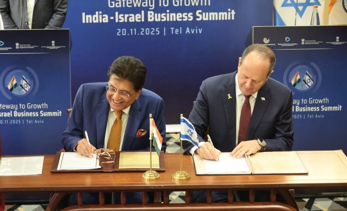 India and Israel Launch Free Trade Agreement Negotiations: Strengthening Economic Ties and Strategic Partnership