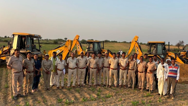 सवाईमाधोपुर: वन विभाग ने 60 बीघा जमीन से हटाई सरसों की फसल, जंगल की भूमि पर चला पीला पंजा