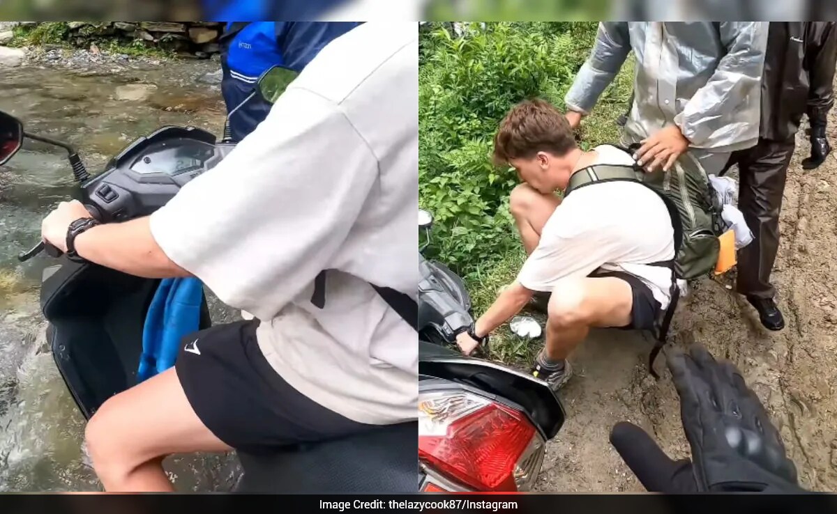 Indian Vlogger Rescues Tourist on Slippery Hill in Nepal