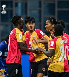 East Bengal Women Beat Iranian Side Bam Khatoon 3-1 In AFC CL Group Opener