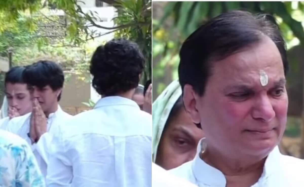 बहन सुलक्षणा की अंतिम विदाई पर फूट फूट कर रोते दिखे भाई ललित पंडित, वीडियो देख नहीं रुकेंगे आंसू