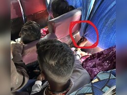 बस की विंडो सीट पर बैठी पत्नी को लग रही थी तेज़ धूप, बचाने के लिए पति ने जो किया, देखकर दिल हार बैठे लोग