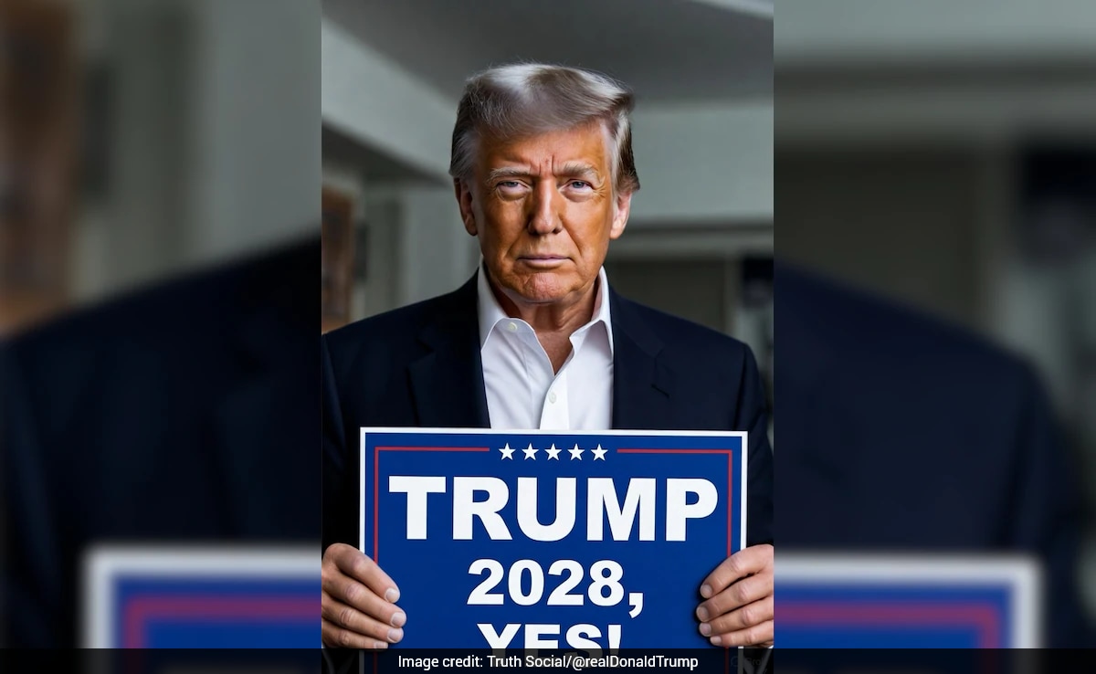 'Trump 2028, Yes': US President Donald Trump Hints At Running For 3rd ...