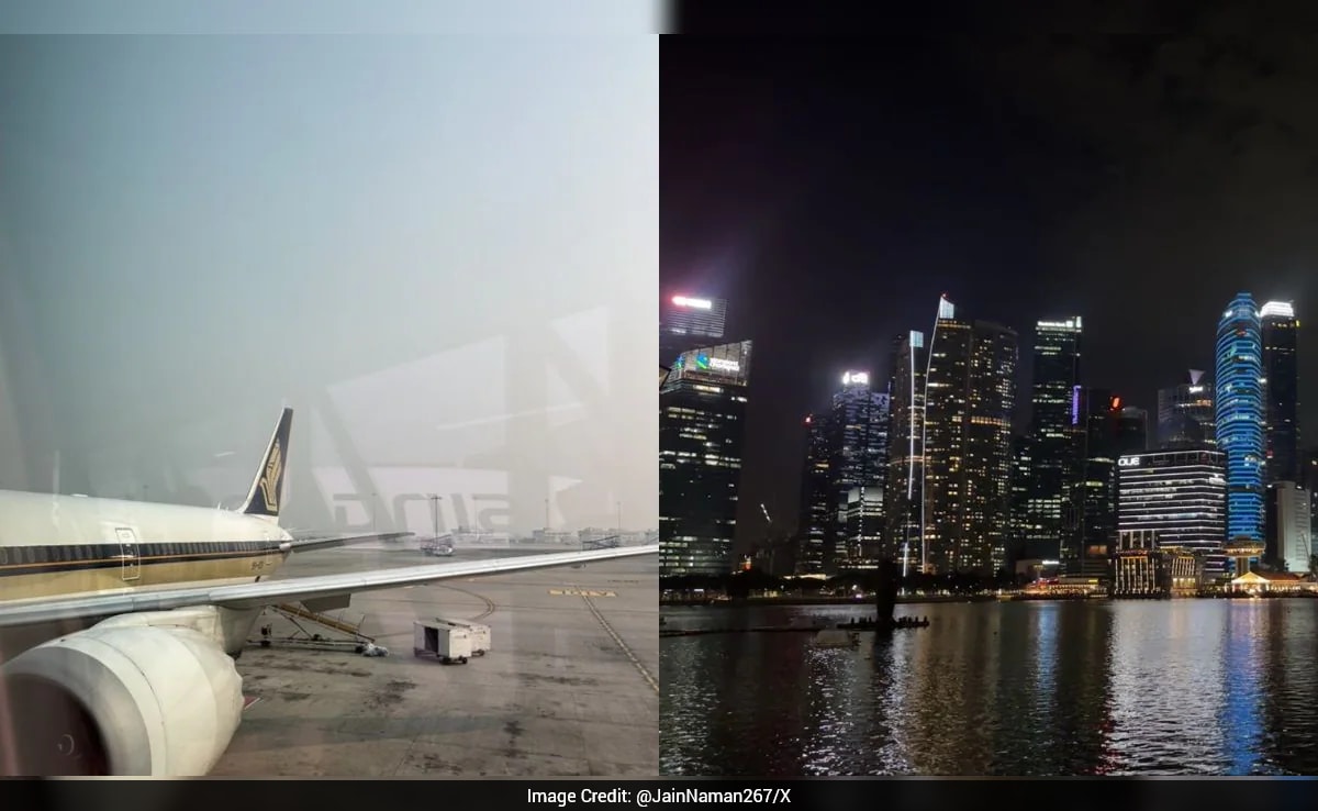 "My Lungs Are Not Ready For...": Delhi's Toxic 400 AQI Pushes Man To Flee To Singapore