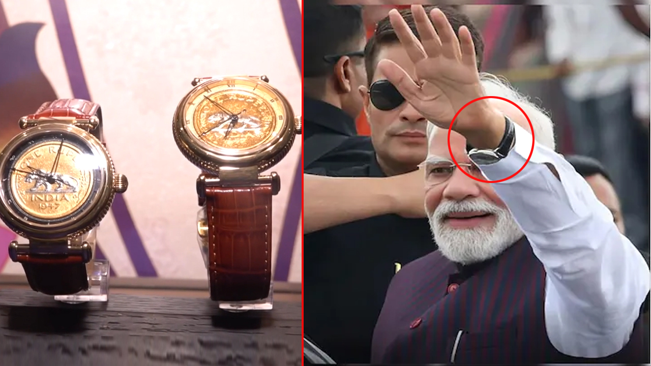 Worn By PM Modi, Jaipur Watch Company's Wristwatch With '1947 Coin' Hits Headlines
