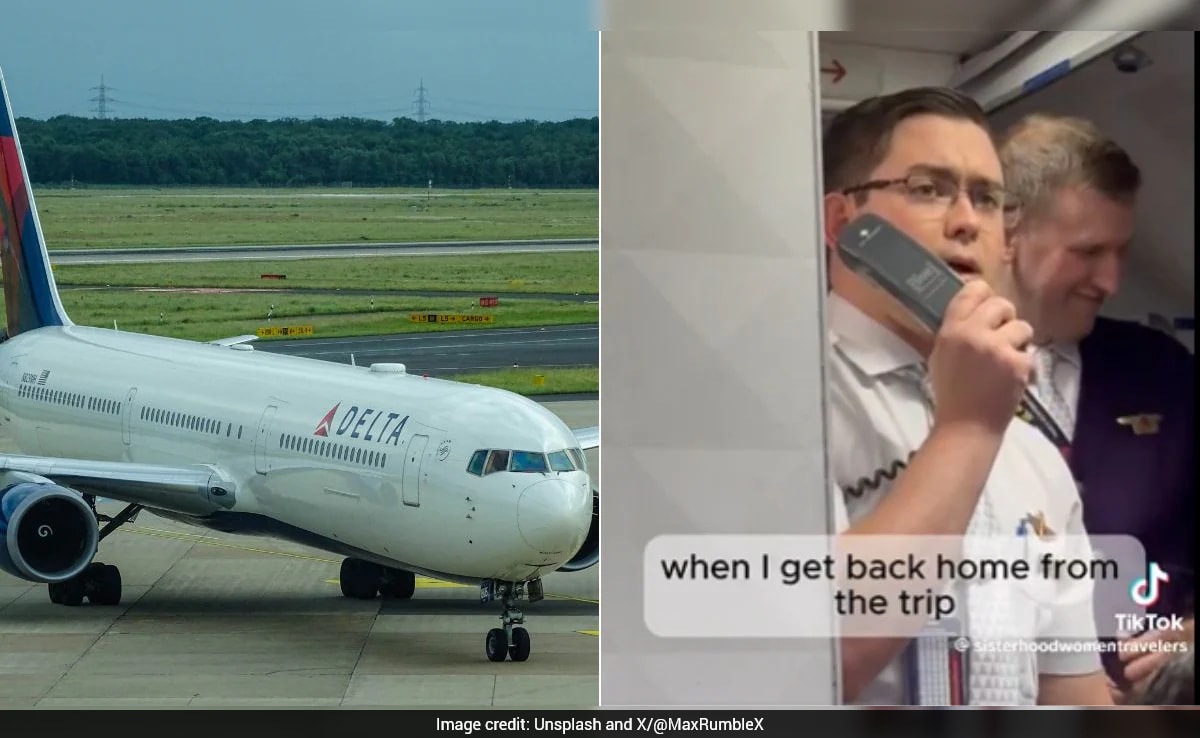 Delta Pilot's Announcement Calms "Nervous Flyers" As He Mentions Promise Made To Daughter